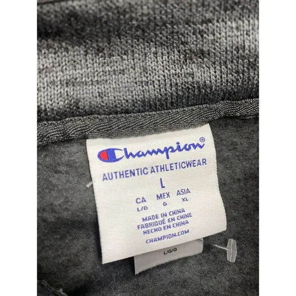 New XL UCLA Bruins Long Sleeve Pull Over Polyester Jacket Shirt Champion 1/4 zip - Picture 7 of 8